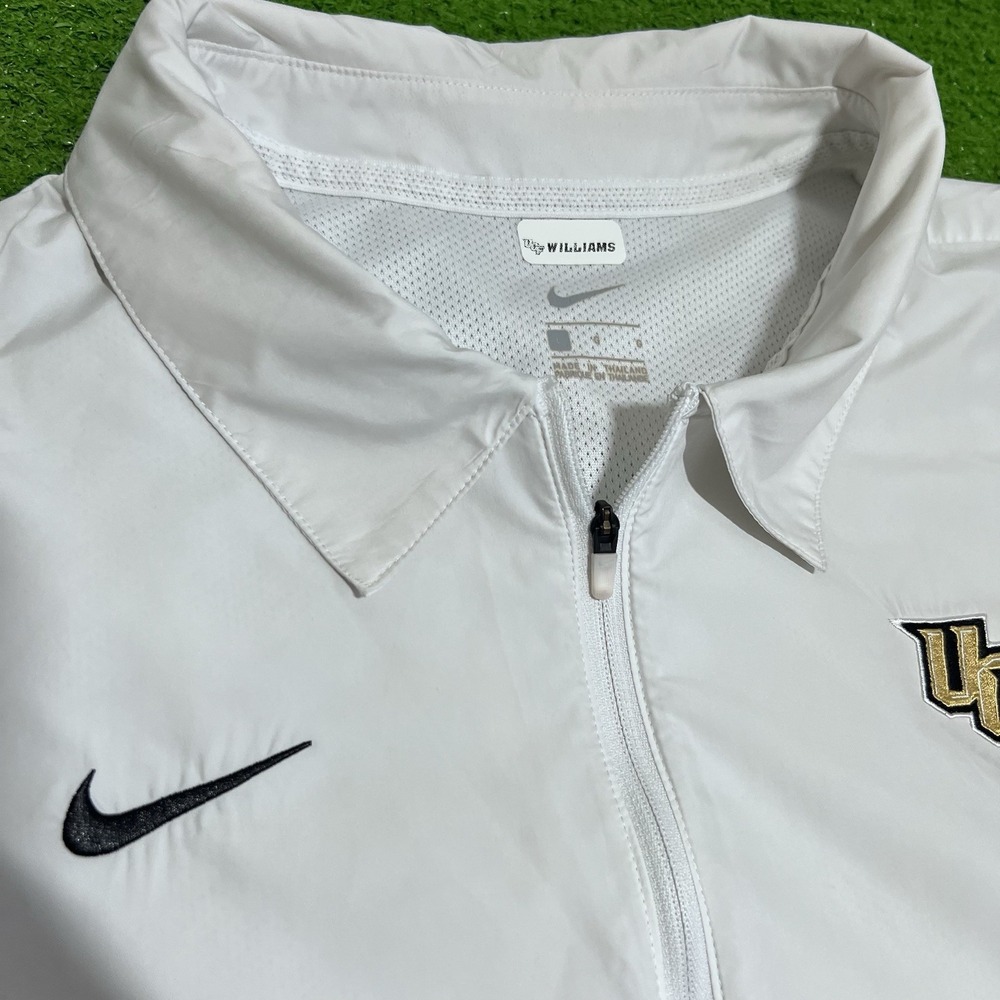 NIKE UCF Knights Football Team Issued 1/4 Zip On-Field Sweatshirt Sz Medium - Picture 3 of 7